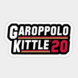 Garoppolo Kittle 2020 Sticker